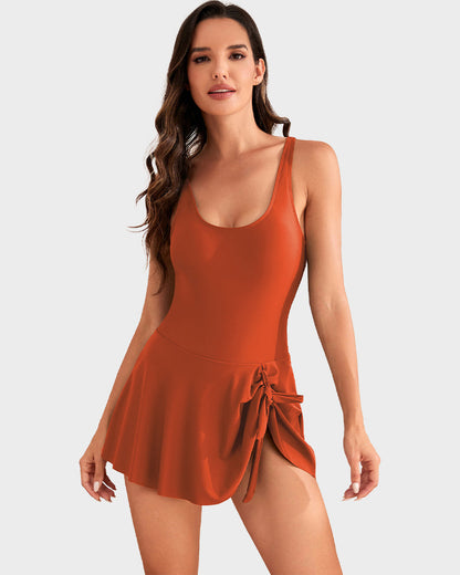 Solèse — Tie-Knot One-Piece Swimsuit