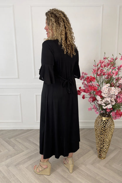 Solane — Curvy Knotted Wrap Dress