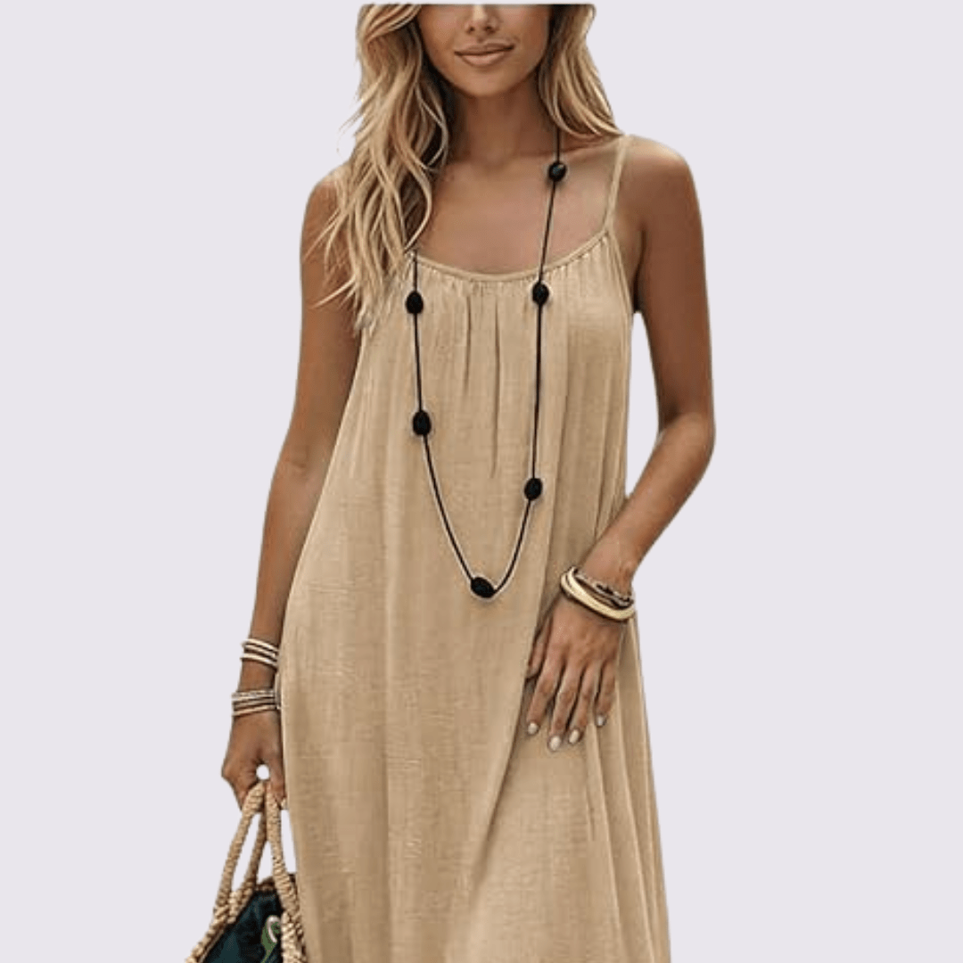 La Câline — Open-Back Maxi Dress