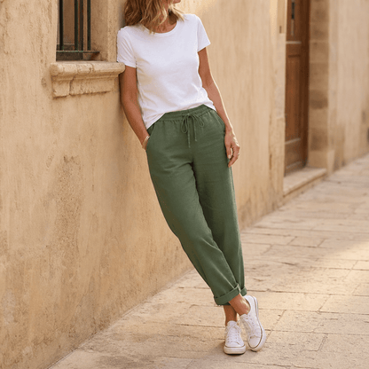 Linèvre — Relaxed Straight-Leg Linen Trouser