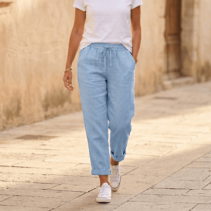 Linèvre — Relaxed Straight-Leg Linen Trouser