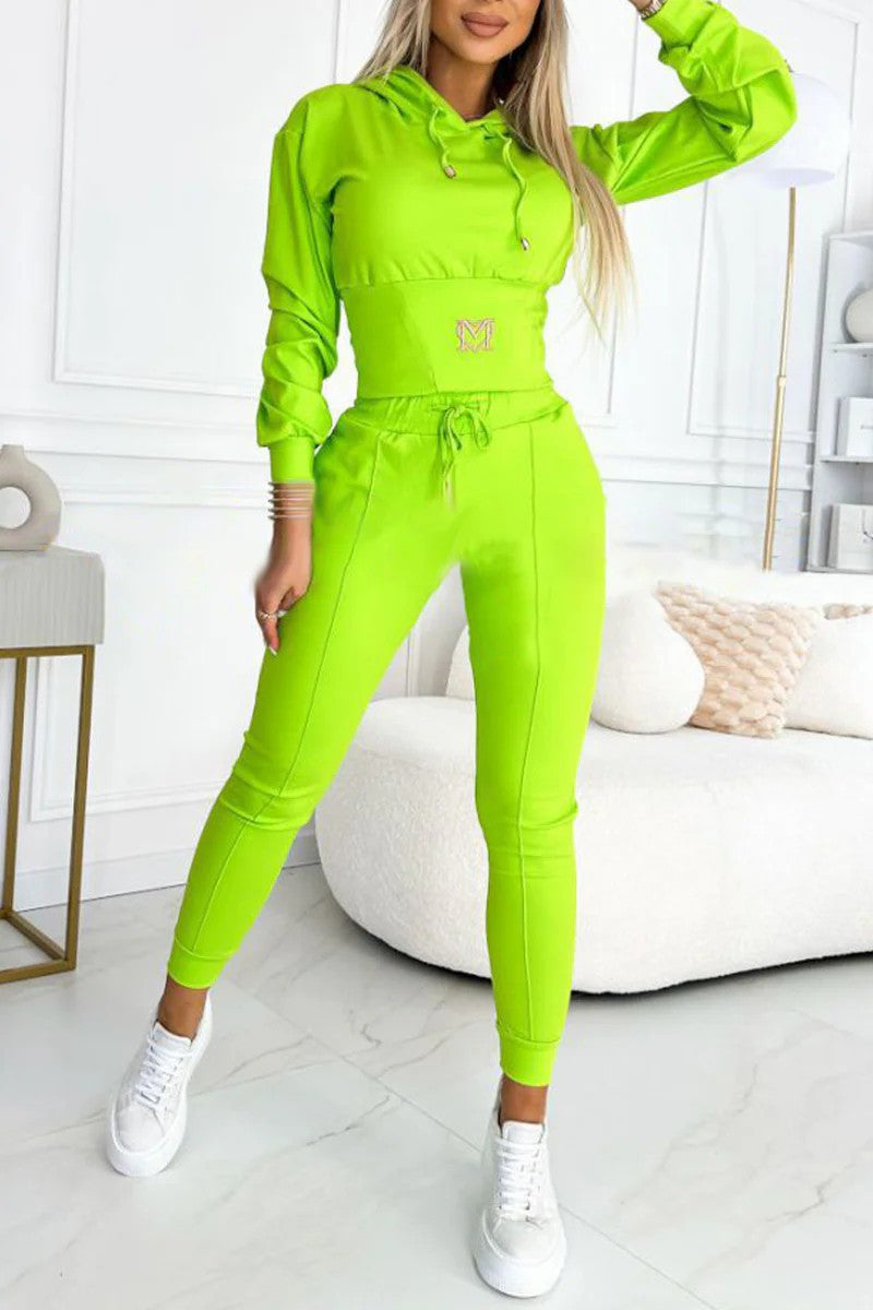 Souplesse — Slim-Fit Hoodie & High-Waist Jogger Set