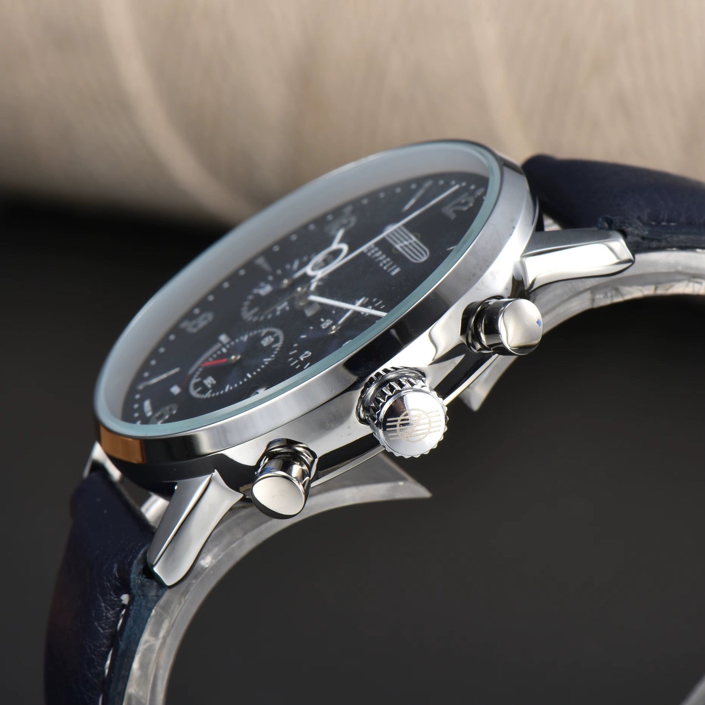 Ardenfort Classic Chronograph Watch — Leather-Strapped