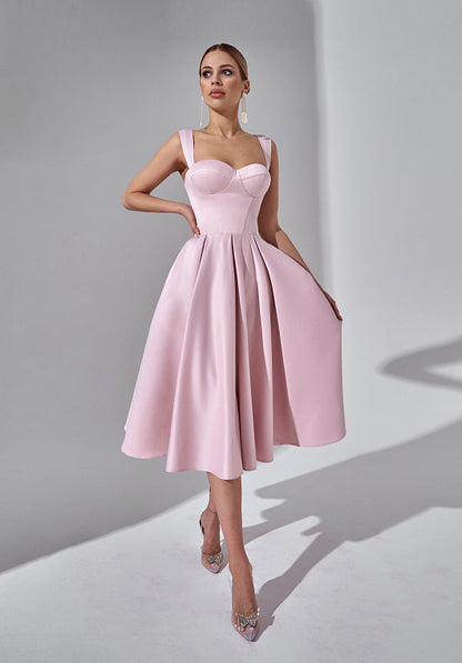 Marilyn — Cupped Taffeta Dress