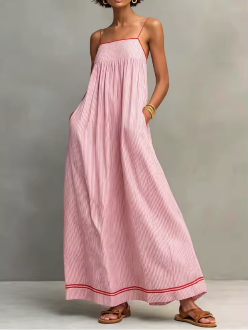 Pamela — Flowing Breathable Maxi Dress