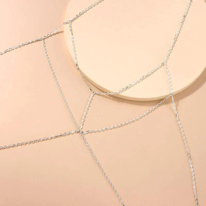 Bra Chain — Double-Layer Adjustable Body Jewelery