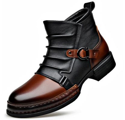 Leather Ankle Boots for Men