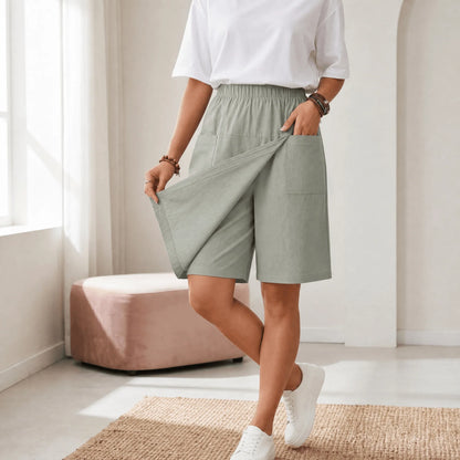 Skortée — Wrap Skort with Elastic Waist