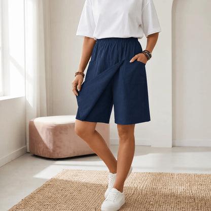 Skortée — Wrap Skort with Elastic Waist