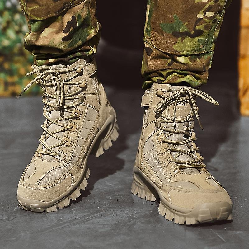 Terrox —  Waterproof Suede Combat Boot