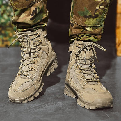 Terrox —  Waterproof Suede Combat Boot