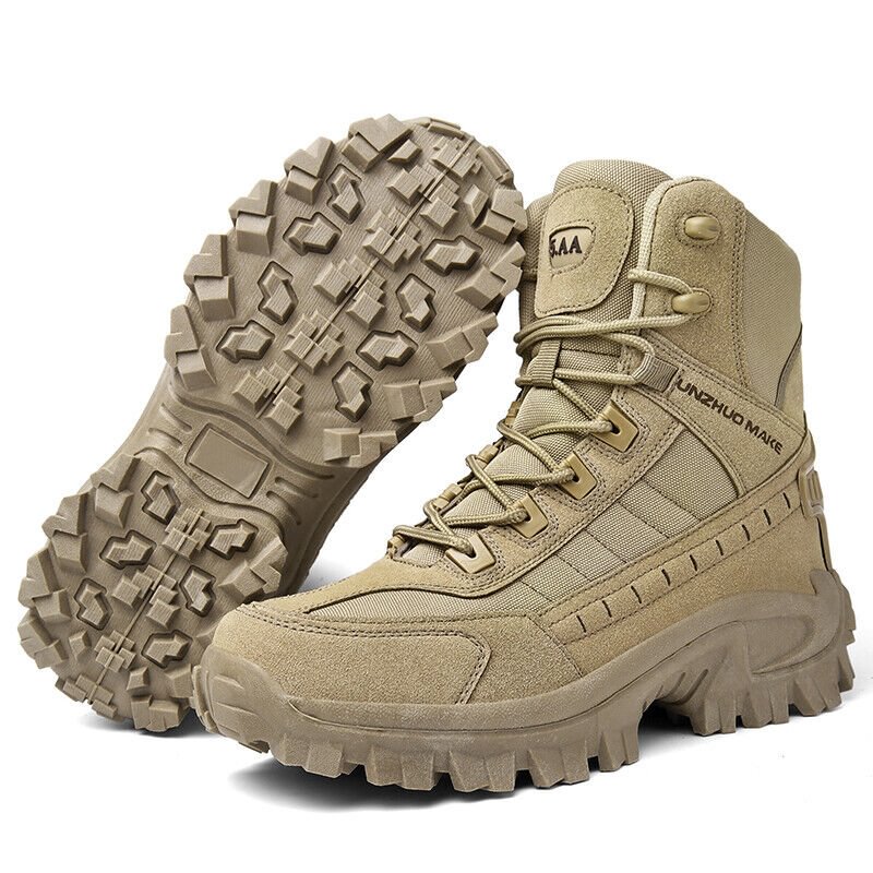 Terrox —  Waterproof Suede Combat Boot