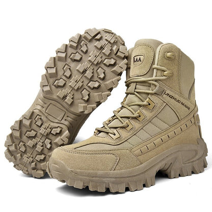 Terrox —  Waterproof Suede Combat Boot