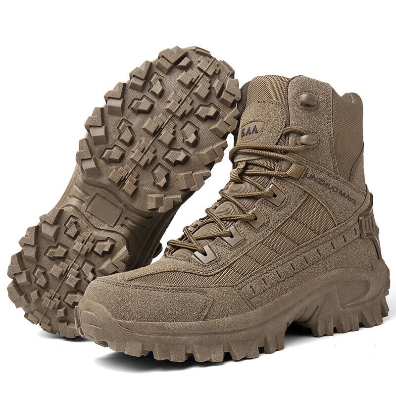 Terrox —  Waterproof Suede Combat Boot