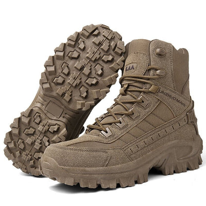 Terrox —  Waterproof Suede Combat Boot