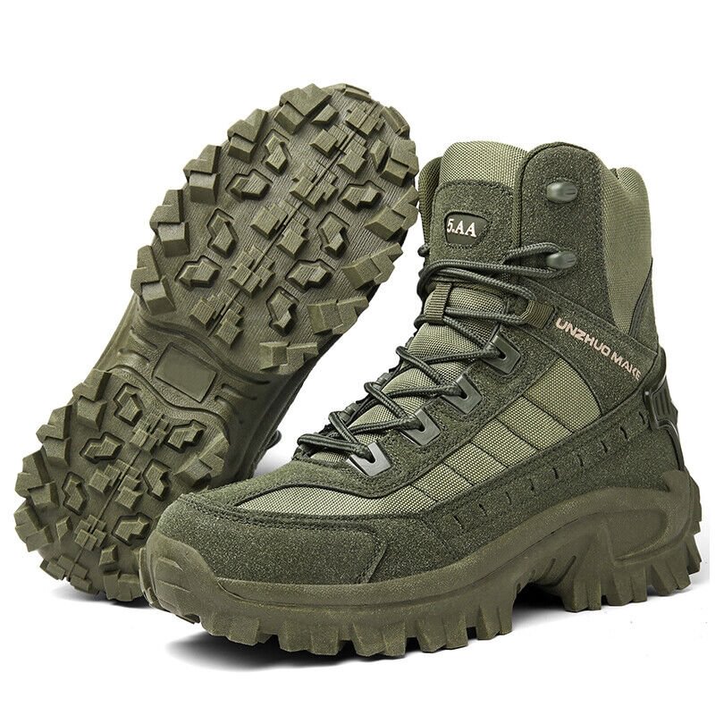 Terrox —  Waterproof Suede Combat Boot