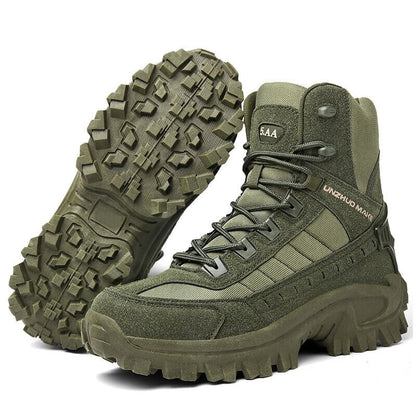 Terrox —  Waterproof Suede Combat Boot