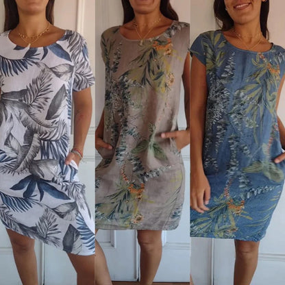 Charmè — Printed Midi Dress