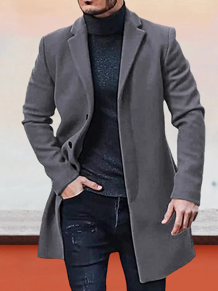 Breval — Men's Structured Buckle Jacket