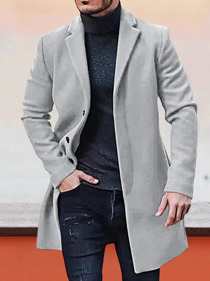 Breval — Men's Structured Buckle Jacket