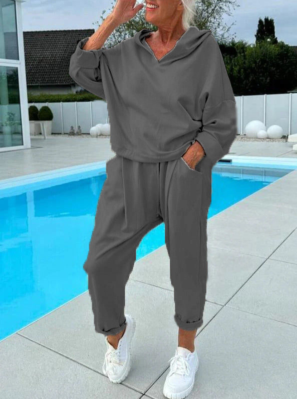 Chelse — Monochrome Hoodie Lounge Set