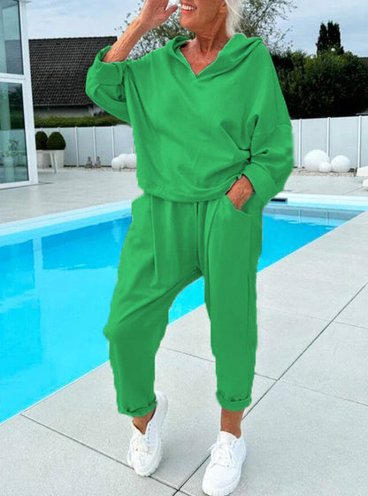Chelse — Monochrome Hoodie Lounge Set
