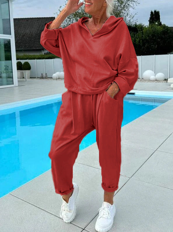 Chelse — Monochrome Hoodie Lounge Set