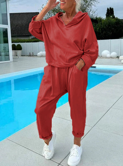 Chelse — Monochrome Hoodie Lounge Set