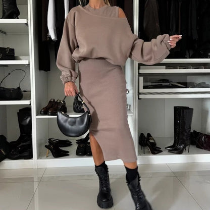 Lovène — Women's Sweatshirt & Sleeveless Dress