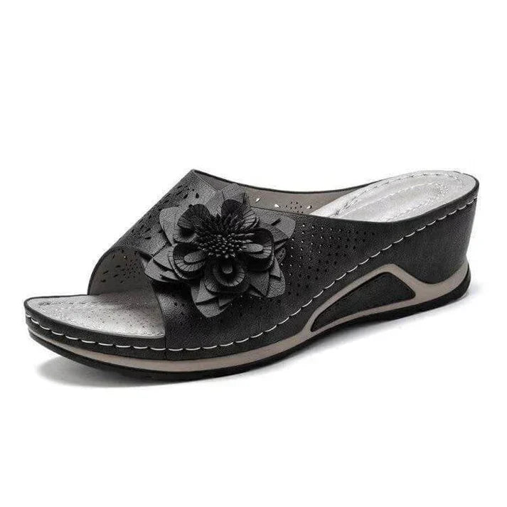 Soft Leather Sandals with Arch Support