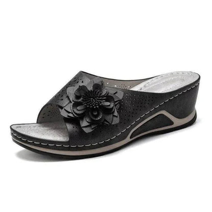 Soft Leather Sandals with Arch Support