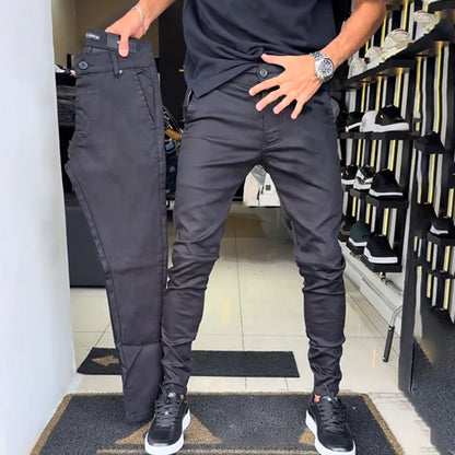 Gravio — Men's Slim-Fit Casual Trousers