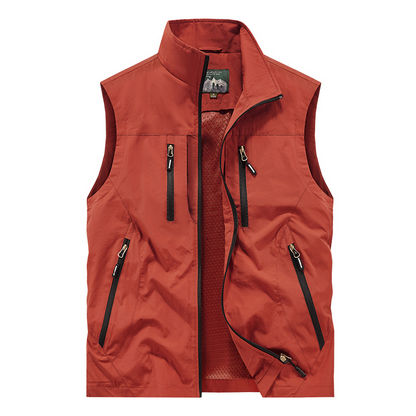 Marconi — Oversized Sleeveless Vest Jacket