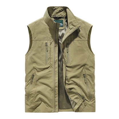 Marconi — Oversized Sleeveless Vest Jacket