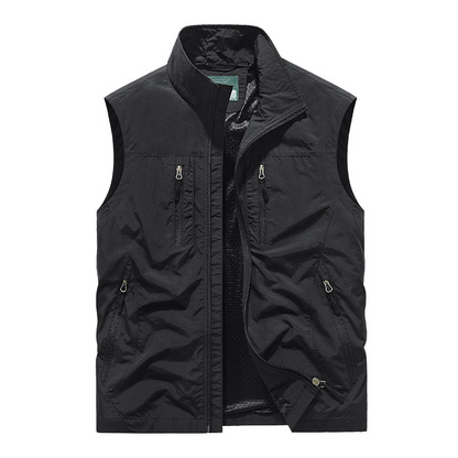 Marconi — Oversized Sleeveless Vest Jacket