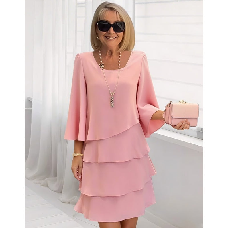 Vella — Women's Slimming Chiffon Dress