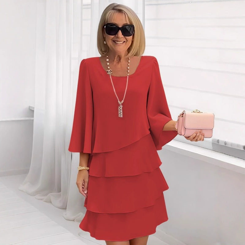 Vella — Women's Slimming Chiffon Dress