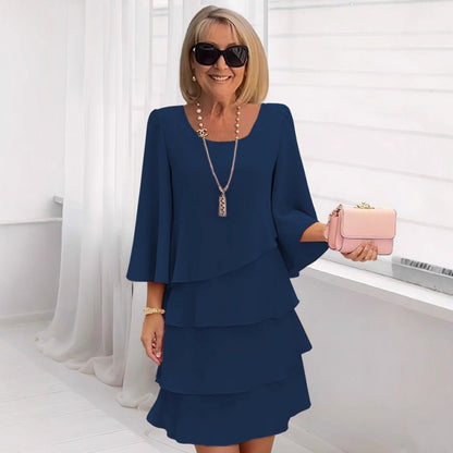 Vella — Women's Slimming Chiffon Dress