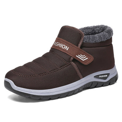 Slip-on sneakers without laces for winter