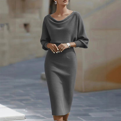 Silou — Slimming Fitted Elegant Midi Dress