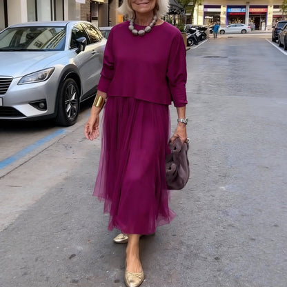 Sōvane — Knit Top & Sleeveless Dress