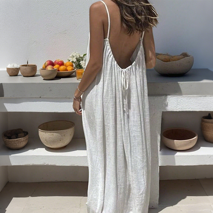 Cami – Open-Back Maxi Camisole Dress