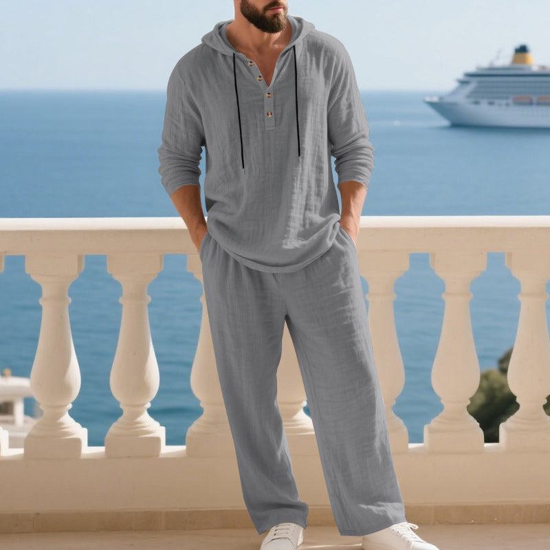 Rendell  —  Loose Hoodie & Jogger Set
