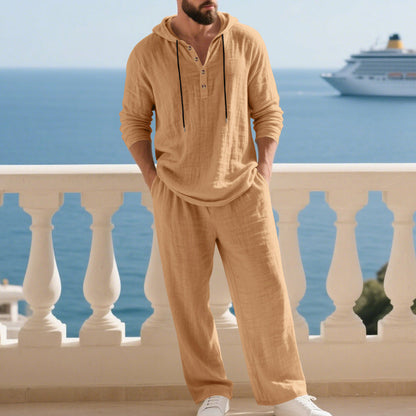 Rendell  —  Loose Hoodie & Jogger Set