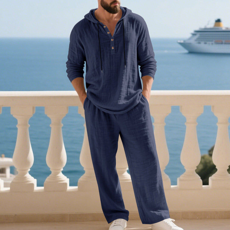 Rendell  —  Loose Hoodie & Jogger Set