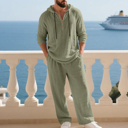 Rendell  —  Loose Hoodie & Jogger Set
