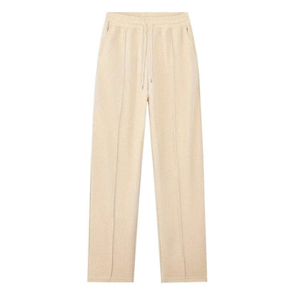 Men's Sweatshirt and Straight Leg Trouser Set - Comfortable Leisure Set