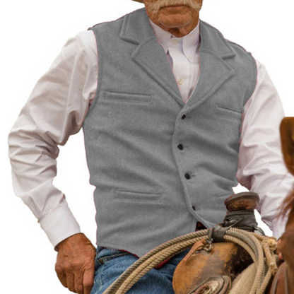 Slim Fit Casual Business Vest for Men