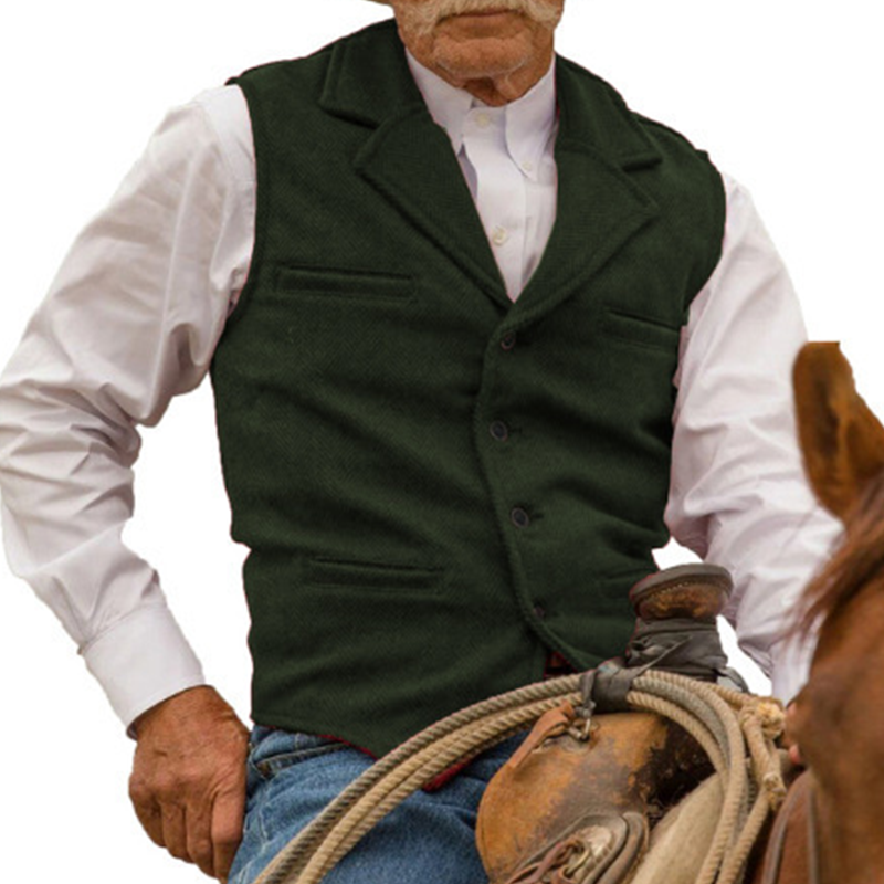 Slim Fit Casual Business Vest for Men