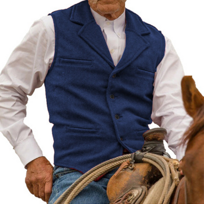 Slim Fit Casual Business Vest for Men